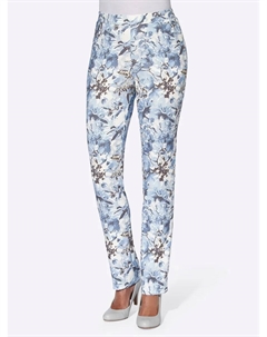 Тканые брюки, цвет Bleu-Weiß-Bedruckt Classic basics