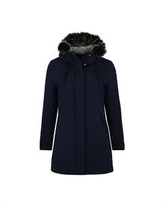 Parka "DIAMOND PEAK Women", со съемной отделкой из искусственного меха, цвет морской волны Deproc active