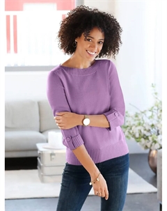 Свитер с рукавом 3/4 "Пуловер", цвет Flieder Classic basics