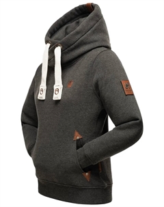 Толстовка с капюшоном "Намикаа", мягкая толстовка на широких кулисках, серый Navahoo