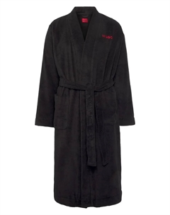 Underwear Халат "Terry Gown" (2 шт., с поясом), с поясом, черный Hugo