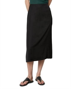 Юбка из ткани "из LENZING ECOVERO", черный Marc o'polo