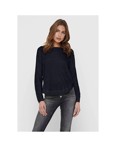 Свитер с круглым вырезом "ONLCAVIAR L/S PULLOVER KNT", цвет Night Sky Only