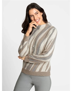 Вдохновение Вязаный свитер "Пуловер", цвет Sesam-Champagner-Gemustert Inspirationen