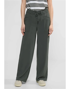 Брюки Marlene с широкими штанинами, хаки Cecil