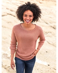 Вязаный свитер "Пуловер", цвет Rosenholz Heine