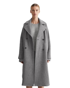 Шерстяное пальто "из смесовой шерсти", серый Marc o'polo