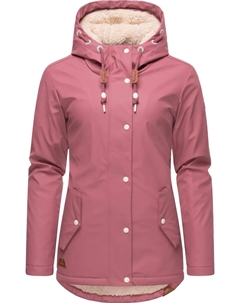 Дождевик "Мардж" с капюшоном, женский зимний плащ на теплой подкладке, цвет Dusty Ragwear