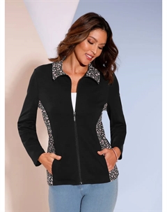 Куртка-рубашка "Куртка-рубашка", цвет Schwarz-Hortensie-Bedruckt Classic basics