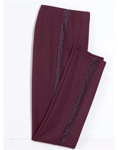 Брюки без застежки, цвет Burgund Classic basics