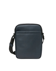 Сумка через плечо, изготовленная из альтернативной кожи из переработанного полиэстера, синий Marc o'polo