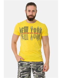 Стильная футболка, желтый Cipo&baxx