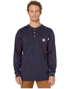 Лонгслив Flame-Resistant, темно-синий Carhartt