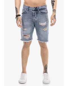 Шорты "Престон", уничтожены, синий Redbridge