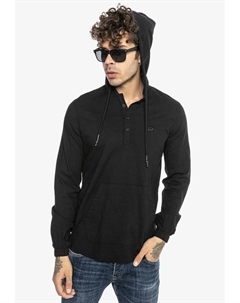 Толстовка с капюшоном "Манчестер", в модном рубашечном стиле, черный Redbridge