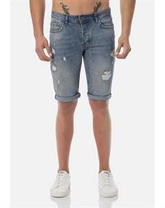 Шорты "Pittsburgh" в разрушенном виде, голубой Redbridge