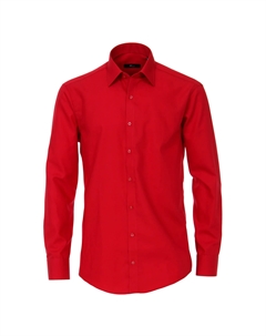 Деловая рубашка "Деловая рубашка однотонная", красный Venti