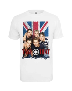 Футболка "Женская футболка Take That Group Photo", белый Merchcode