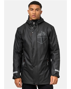 Плащ "Tamio", мужской дождевик с удлиненными рукавами, черный Stone harbour