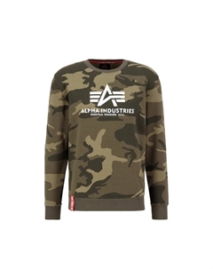 Свитер " Мужчины - Толстовки Базовый свитер Камуфляж", оливковый Alpha industries