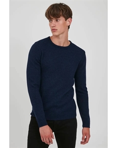 Свитер смесовой вязки " BHPullover", цвет Dress Blues Blend