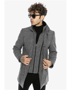 Полупальто "Cannock" со съемной внутренней частью воротника, серый Redbridge