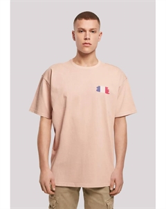 Футболка "Франция Флаг Франции", принт, цвет Amber F4nt4stic