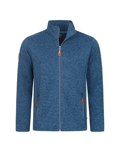 Вязаная флисовая куртка "LACEWOOD MEN", контрастная молния, синий Deproc active