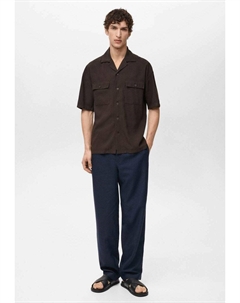 Рубашка MALAGA1, коричневый Mango