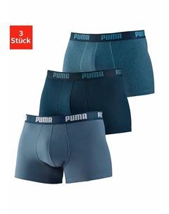 Боксеры (3 шт.), с усиленной передней частью, синий Puma