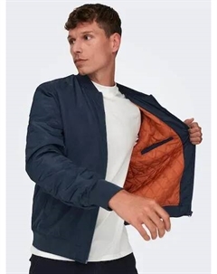 Блузон "ONSJOSHUA BOMBER OTW VD", синий Only & sons