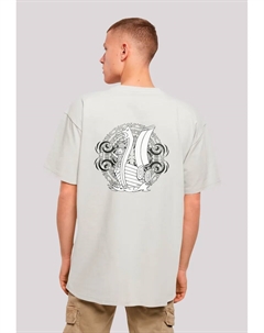 Футболка "Вики и сильные мужчины", ностальгия, ретро-принт, детская серия, цвет Lightasphalt F4nt4stic