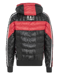Стеганая куртка спортивного дизайна, красный Cipo&baxx