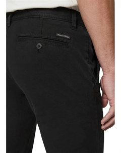Брюки-чиносы из смеси органического хлопка, черный Marc o'polo