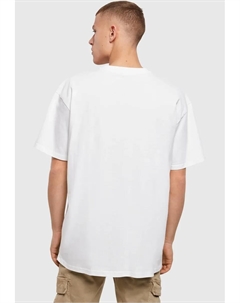 Футболка "Мужская летняя футболка - Life is a wave Heavy Oversize ", белый Merchcode