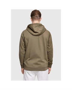 Толстовка с капюшоном " Men's Love Yourself First Basic Hoody", оливковый Merchcode