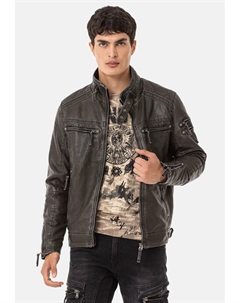 Куртка для активного отдыха в модном образе, серый Cipo&baxx