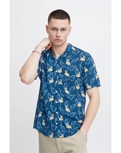 Рубашка с короткими рукавами из смеси " BHShirt", синий Blend