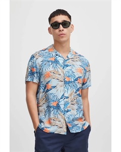 Рубашка с короткими рукавами из смеси " BHShirt", синий Blend