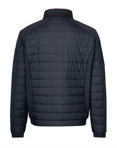 Блузон, без капюшона, из микса материалов, цвет морской волны Bugatti