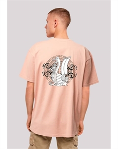 Футболка "Вики и сильные мужчины", ностальгия, ретро-принт, детская серия, цвет Amber F4nt4stic