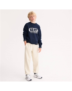 Флисовые джоггеры оверсайз бежевый La redoute collections