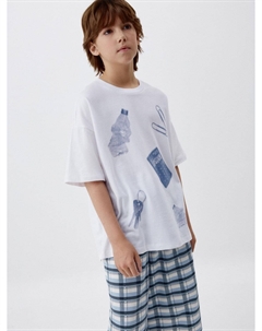 Пижама с принтом для мальчиков Sela