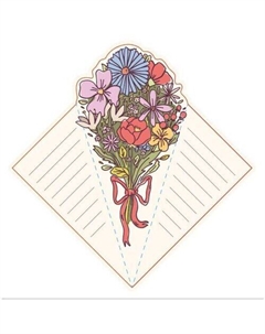 Открытка Букет Подписные издания