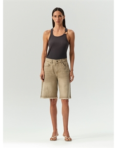 Джинсовые шорты с бахромой Emka