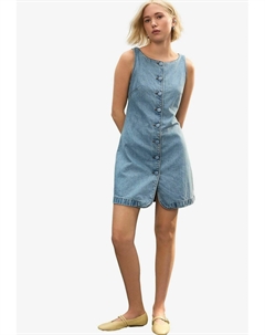 Джинсовое платье REGULAR FIT - BUTTON THROUGH MINI , синий Next