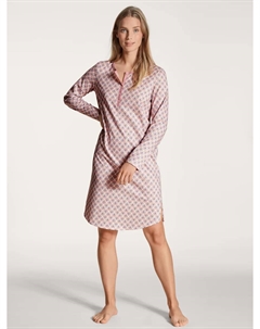 Ночная рубашка с разрезами по бокам, цвет Rose Bud Calida