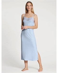 Ночная рубашка на тонких бретельках, цвет Harmony Blue Calida