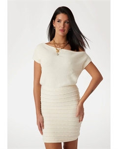 Вязаное платье KURZES, бежевый Guess