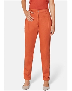 Чиносы MIT BUNDFALTEN, оранжевый Madeleine